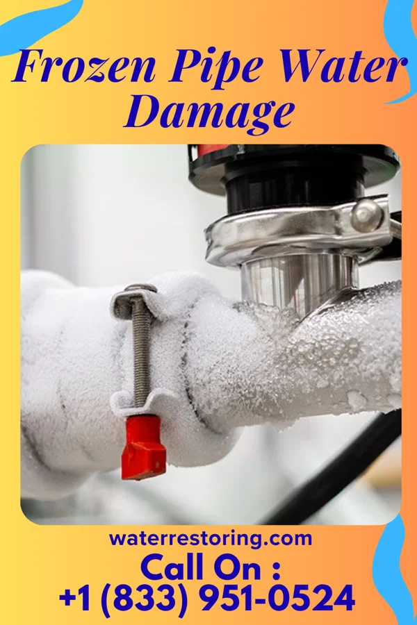 Frozen Pipe Water Damage in Lexa, AR